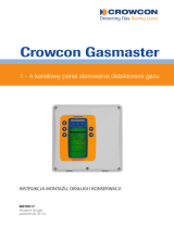 Crowcon Gasmaster Instrukcja obsługi