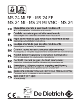 DeDietrich MS 24 Instrukcja obsługi