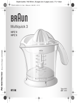 Braun Presse-agrumes 20w Blanc - Mpz9 Instrukcja obsługi
