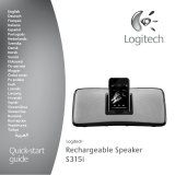 Logitech Rechargeable Speaker S315i Instrukcja obsługi
