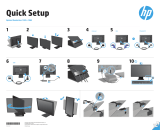 HP EliteDisplay S231d 23-in IPS LED Notebook Docking Monitor Instrukcja instalacji