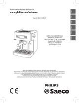 Saeco HD8525/09 Instrukcja obsługi