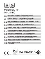 De Dietrich MS 24 BIC FF Instrukcja obsługi