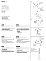 Sony BDV-E500W Instrukcja instalacji