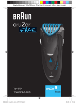 Braun CRUZER 5 FACE Instrukcja obsługi