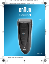 Braun 180, Series 1 Instrukcja obsługi