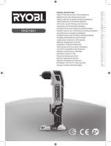 Ryobi RAD1801M Instrukcja obsługi