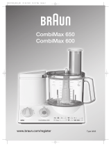 Braun CombiMax 600, 650 type 3205 Instrukcja obsługi