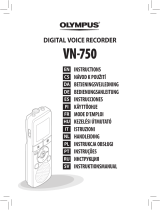 Olympus VN-750 Instrukcja obsługi