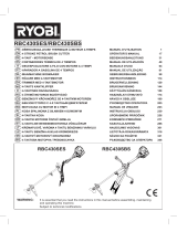 Ryobi RBC430SES Instrukcja obsługi
