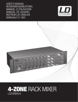 LD Systems LDzone624 Instrukcja obsługi