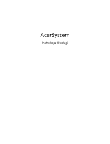 Acer Aspire M3800 Instrukcja obsługi
