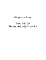 Acer S1200 Instrukcja obsługi
