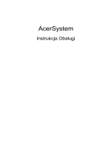 Acer Aspire X3200 Instrukcja obsługi