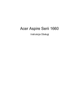 Acer Aspire 1660 Instrukcja obsługi