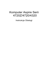 Acer Aspire 4720Z Instrukcja obsługi