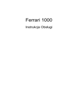 Acer Ferrari 1000 Instrukcja obsługi