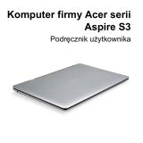 Acer Aspire S3-951 Instrukcja obsługi