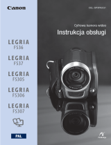 Canon LEGRIA FS36 Instrukcja obsługi