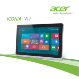 Acer W701P Instrukcja obsługi