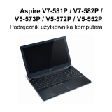 Acer Aspire V5-552P Instrukcja obsługi