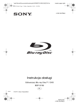 Sony BDP-S185 Instrukcja obsługi