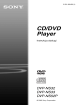 Sony DVP-NS33 Instrukcja obsługi