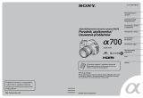 Sony DSLR-A700Z Instrukcja obsługi