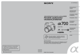 Sony DSLR-A700P Instrukcja obsługi