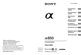 Sony DSLR-A850Q Instrukcja obsługi