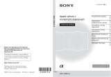 Sony NEX-5A Instrukcja obsługi