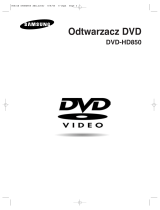 Samsung DVD-HD850 Instrukcja obsługi