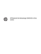 HP DeskJet Ink Advantage 5640 All-in-One Printer series Instrukcja obsługi