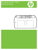 HP LaserJet P1006 Printer Instrukcja obsługi