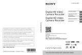 Sony HDR-CX900E Instrukcja obsługi