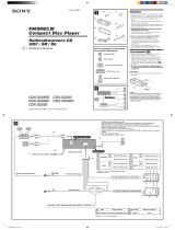 Sony CDX-S2250 Skrócona instrukcja obsługi
