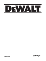 DeWalt DW680 Instrukcja obsługi