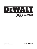 DeWalt DCR017 Instrukcja obsługi