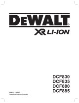 DeWalt DCF830 T 1 Instrukcja obsługi