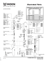 Moen 87739SL Exploded Parts View