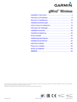 Garmin Transductor gWind Wireless Instrukcja instalacji