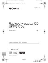 Sony CDX-GT530UI Instrukcja obsługi