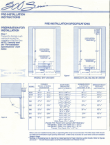 Sub-Zero 500 Series Refrigeration Instrukcja instalacji
