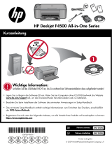 HP Deskjet F4500 All-in-One Printer series Instrukcja obsługi