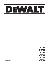 DeWalt DC727K Instrukcja obsługi
