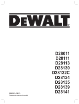 DeWalt d28011 Instrukcja obsługi
