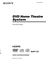 Sony DAV-DZ530 Instrukcja obsługi