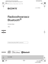Sony WX-GT90BT Instrukcja obsługi