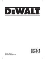 DeWalt DW333 Instrukcja obsługi