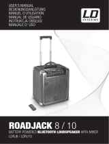 LD Sys­tems RJ10 Road Jack 10 Portable Speaker Instrukcja obsługi